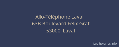 Allo-Téléphone Laval