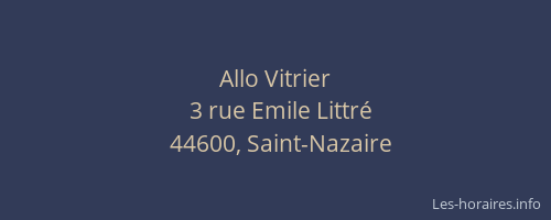 Allo Vitrier