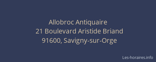 Allobroc Antiquaire
