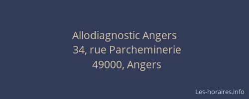 Allodiagnostic Angers