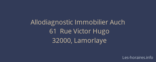 Allodiagnostic Immobilier Auch