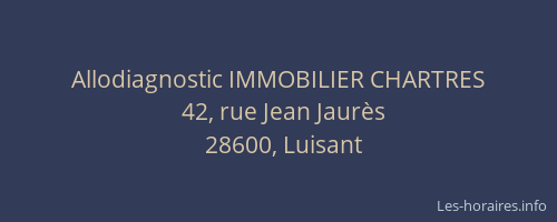 Allodiagnostic IMMOBILIER CHARTRES