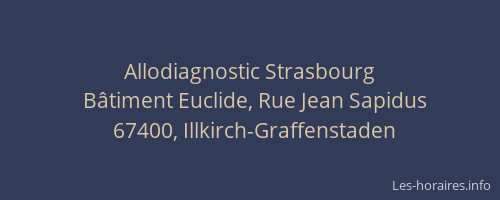 Allodiagnostic Strasbourg