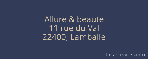 Allure & beauté