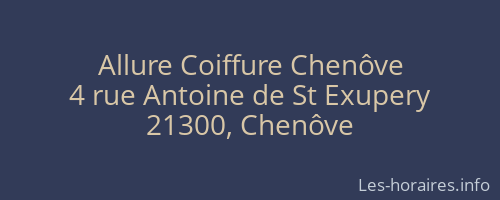 Allure Coiffure Chenôve
