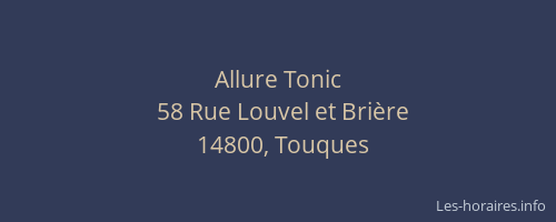 Allure Tonic