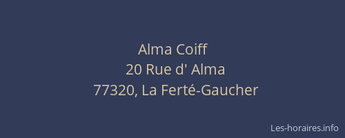 Alma Coiff