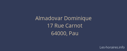 Almadovar Dominique