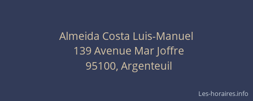Almeida Costa Luis-Manuel