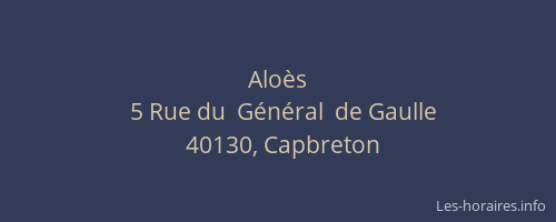 Alo&egrave;s