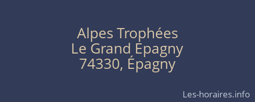 Alpes Trophées