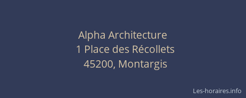 Alpha Architecture
