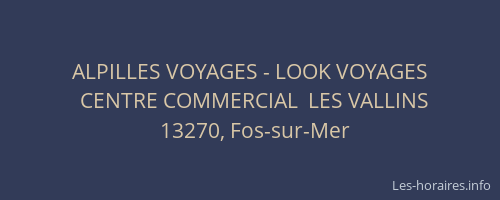 ALPILLES VOYAGES - LOOK VOYAGES