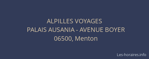 ALPILLES VOYAGES