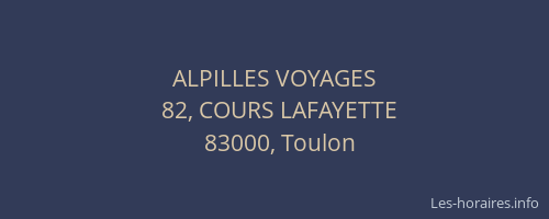 ALPILLES VOYAGES