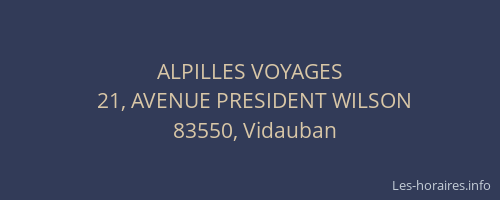 ALPILLES VOYAGES