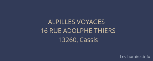 ALPILLES VOYAGES