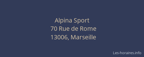 Alpina Sport
