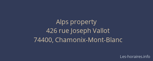 Alps property