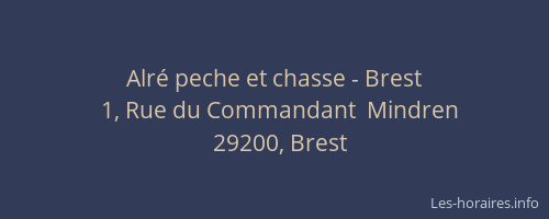 Alré peche et chasse - Brest