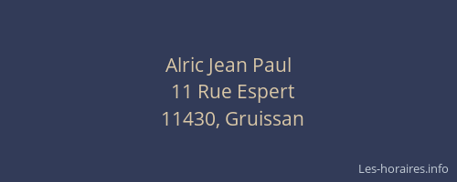Alric Jean Paul