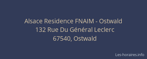 Alsace Residence FNAIM - Ostwald