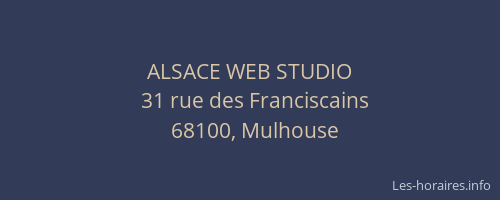 ALSACE WEB STUDIO