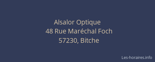 Alsalor Optique