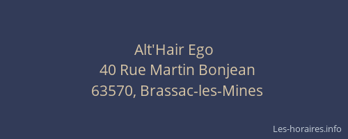 Alt'Hair Ego