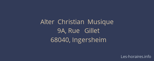 Alter  Christian  Musique