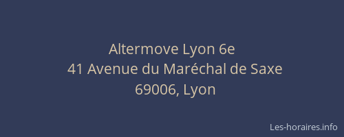 Altermove Lyon 6e