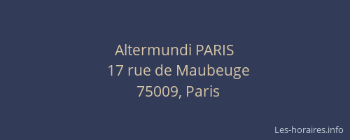 Altermundi PARIS