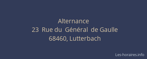 Alternance
