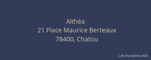Althéa