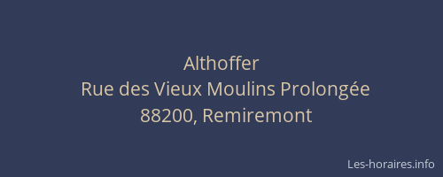 Althoffer