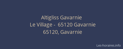 Altigliss Gavarnie