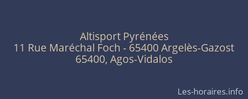 Altisport Pyrénées