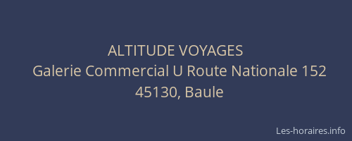 ALTITUDE VOYAGES