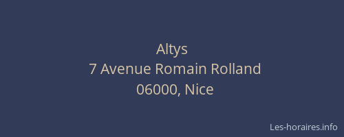 Altys