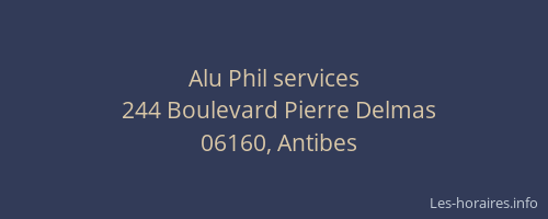 Alu Phil services