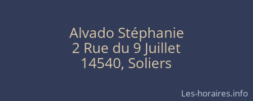 Alvado Stéphanie