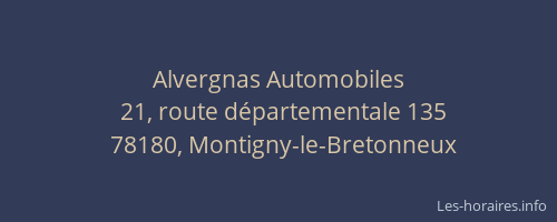Alvergnas Automobiles