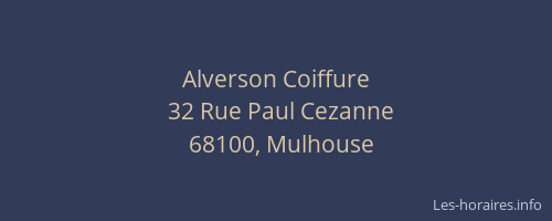 Alverson Coiffure