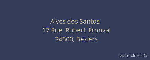 Alves dos Santos