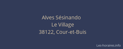 Alves S&eacute;sinando