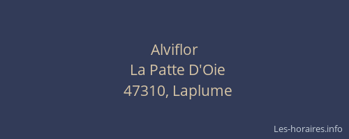 Alviflor