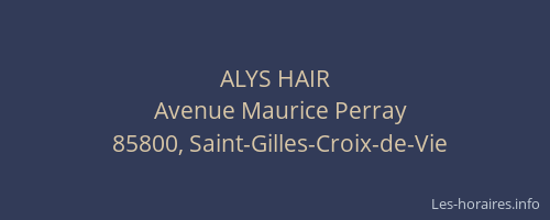 ALYS HAIR