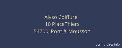 Alyso Coiffure