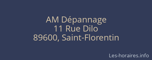 AM Dépannage