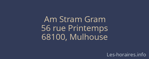 Am Stram Gram